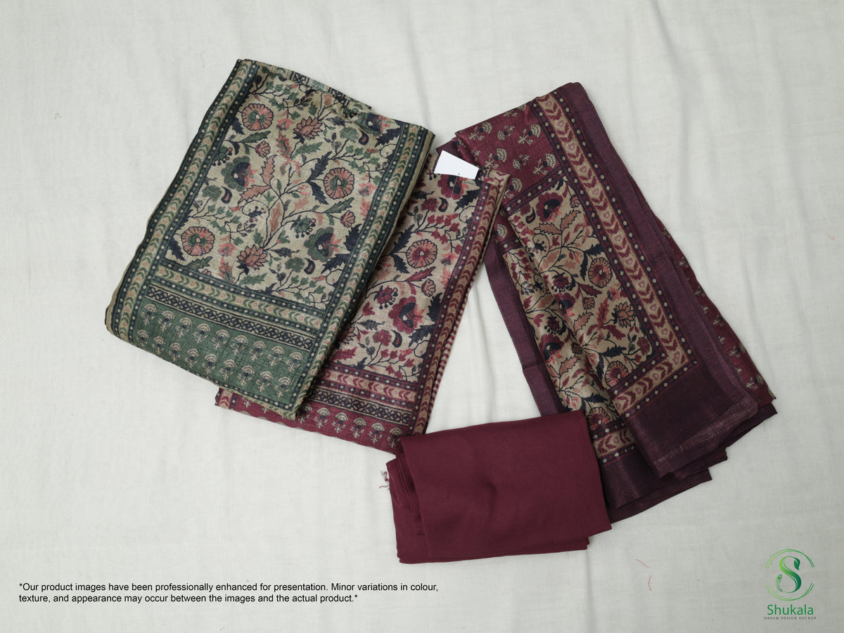Deep Maroon Ethnic Motif Salwar Suit