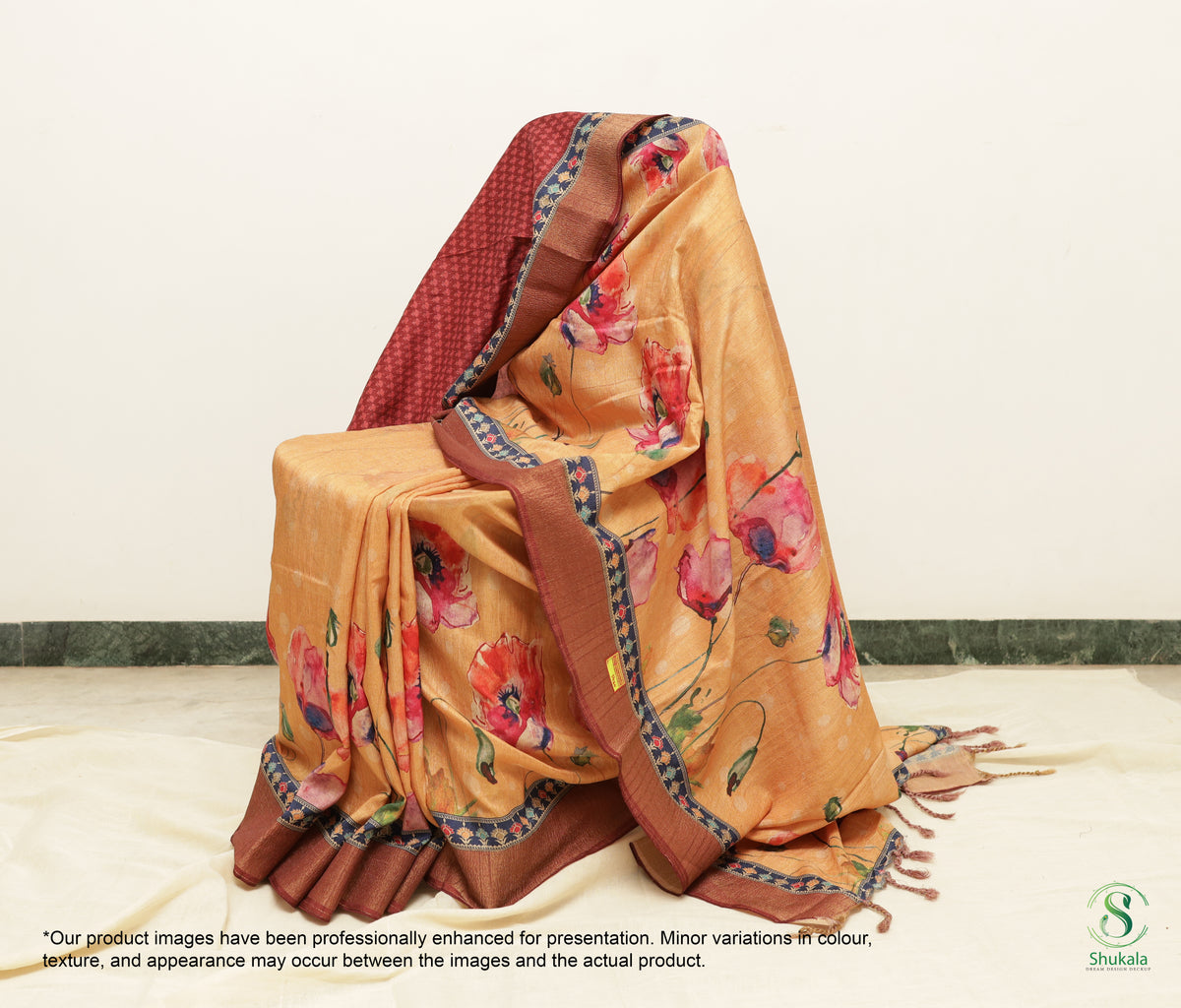 Semy Crape Saree