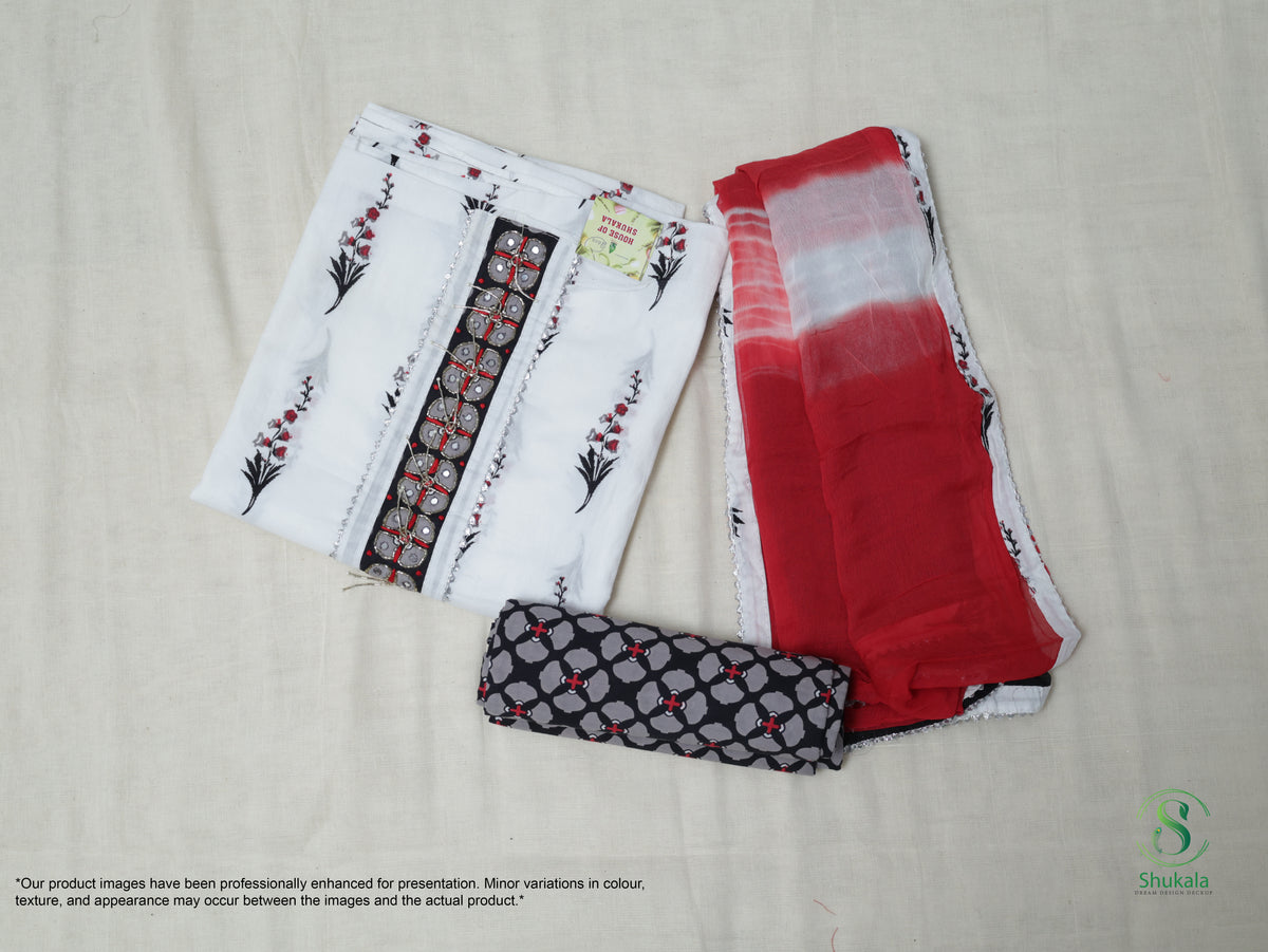 White & Black Soft Cotton Set