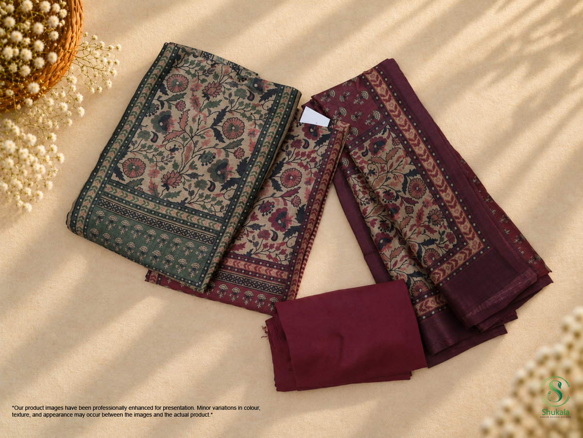 Deep Maroon Ethnic Motif Salwar Suit