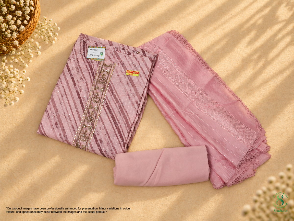 PASTEL PINK SOFT COTTON SET