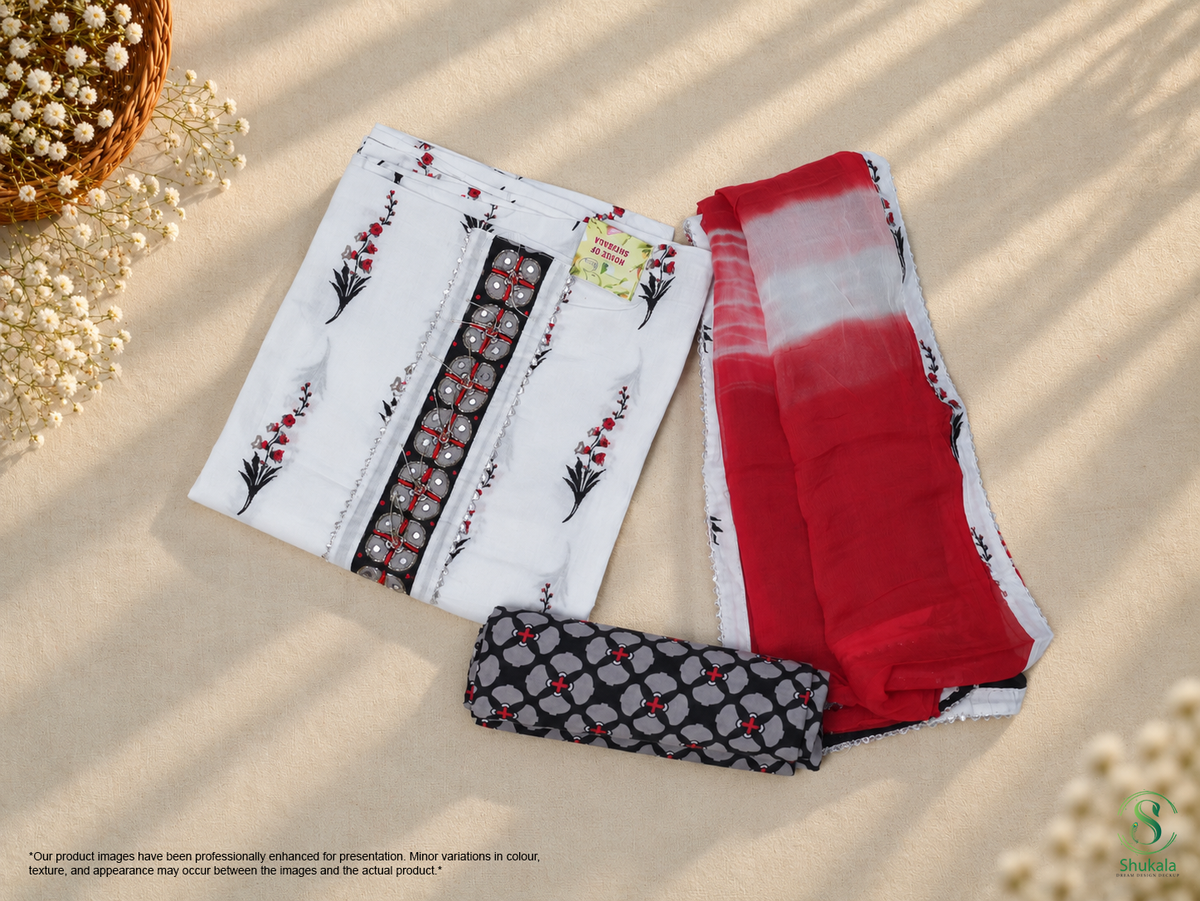 White & Black Soft Cotton Set
