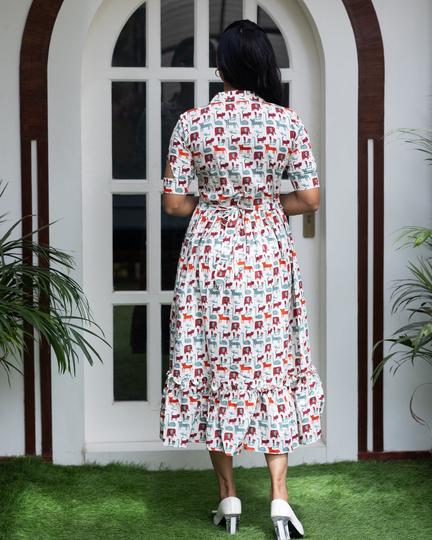 Geo Grace Feeding Frock