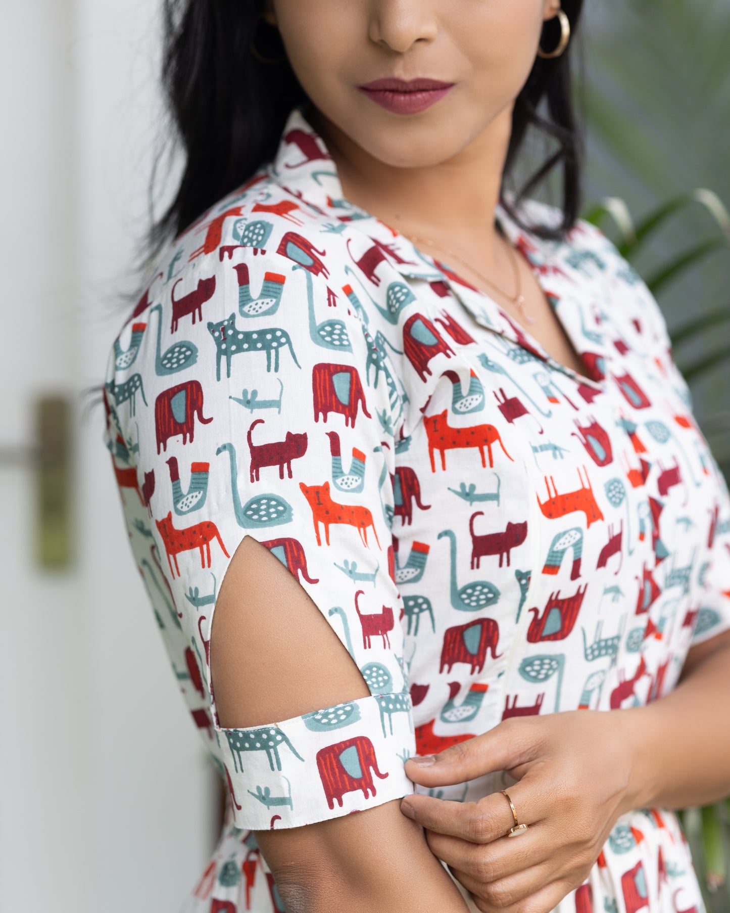 Geo Grace Feeding Frock