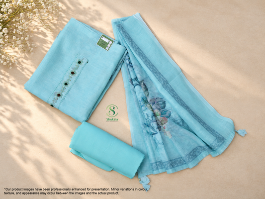 Turquoise Blue Salwar Suit